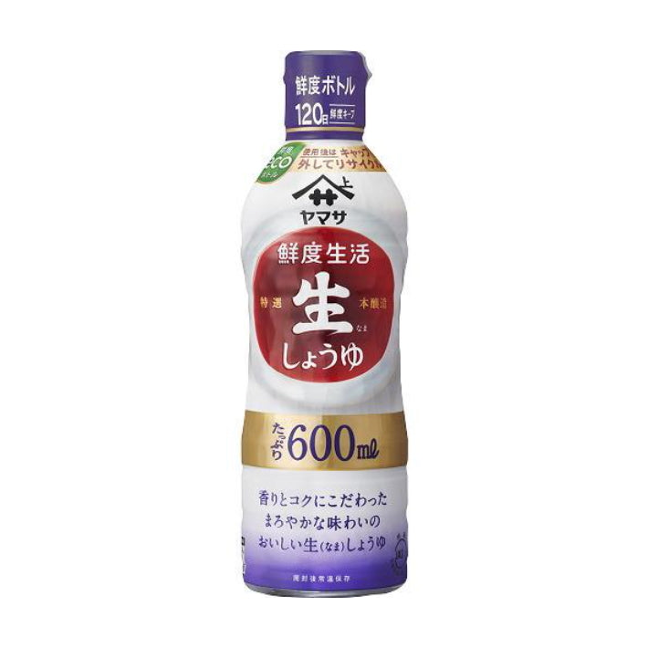 Yamasa 鮮度生活醬油600ml
