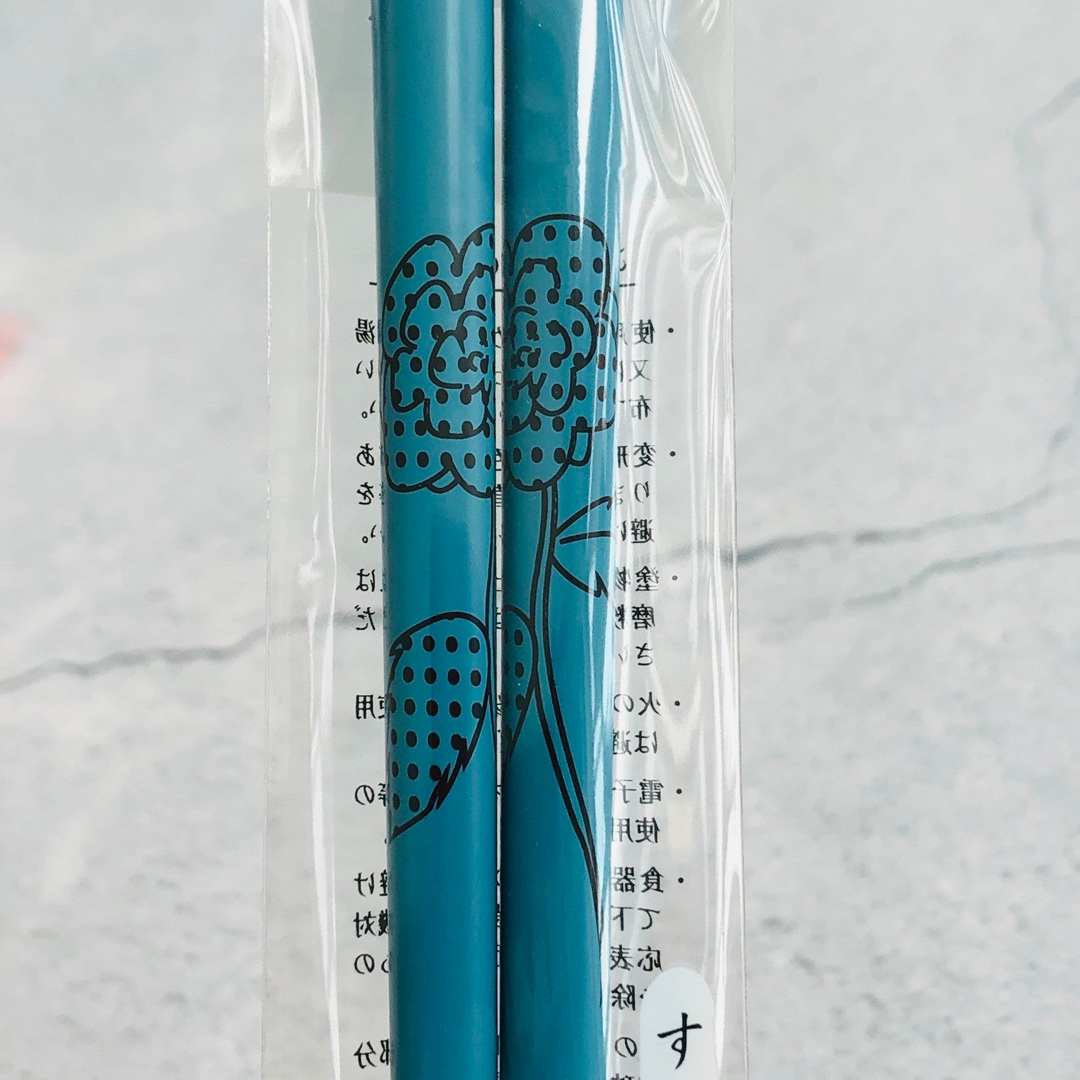 Kawai  醇香花朵筷子22.5cm  3色可选（洗碗机可用）