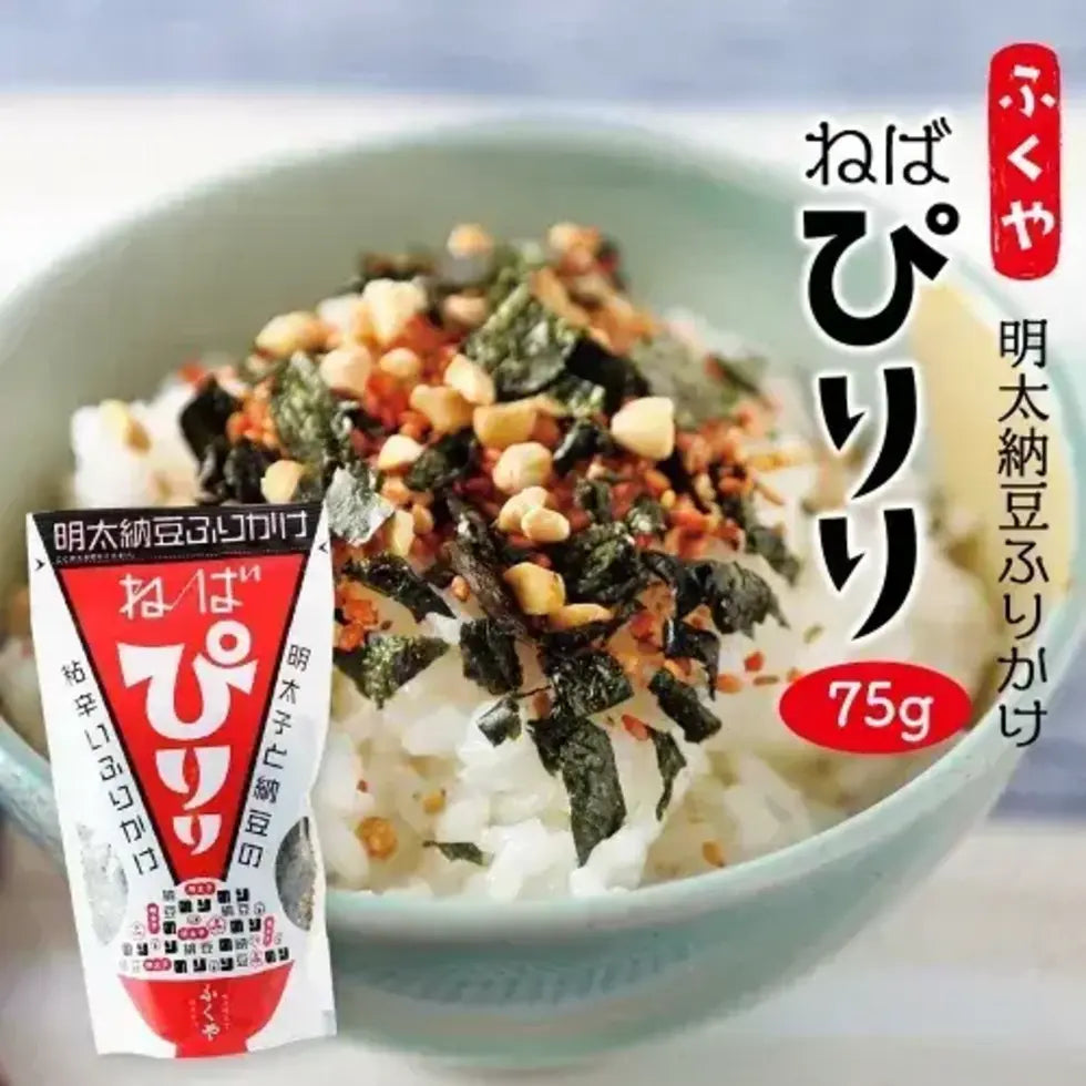 Fukuya福屋 明太子纳豆海苔香松拌饭料75g 尝味期限390日