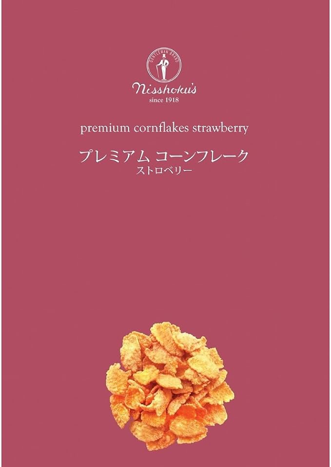 nisshoku北海道顶级玉米片 草莓味道 215g