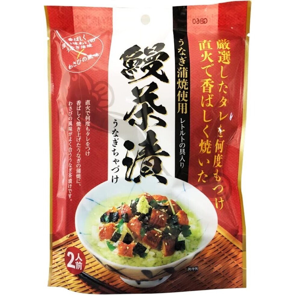 东海农产 蒲烧烤鳗鱼粥泡饭料2人份  61.6g (材料28g x 2, 调味料2.8g x 2)  尝味期限360日