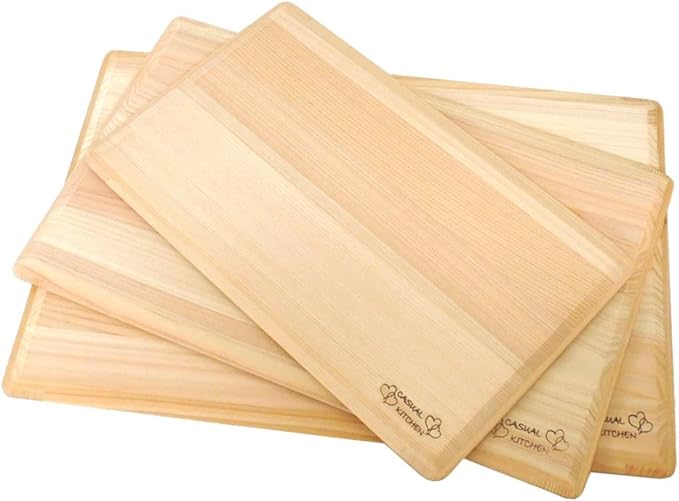 日本制 超轻量桧木切菜板 防霉泼水加工  2种规格
