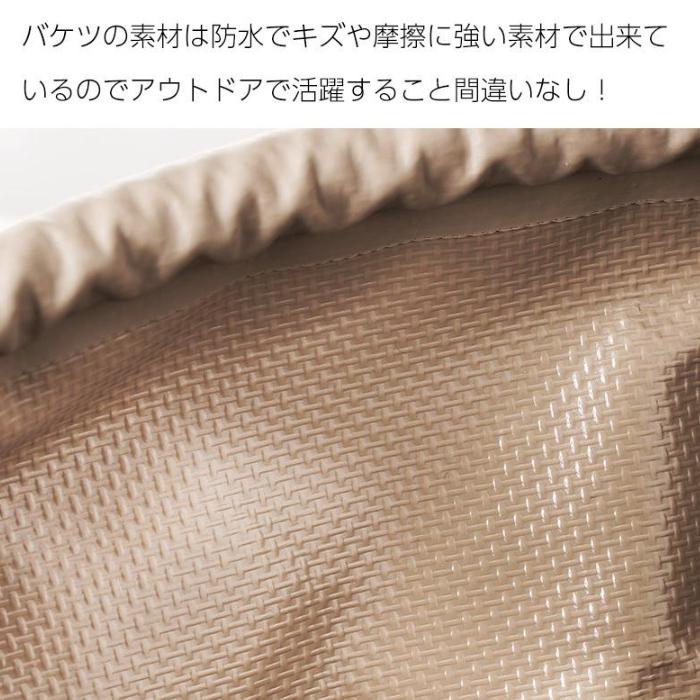 Shimoyama 霜山 户外用PVC折叠水桶20L