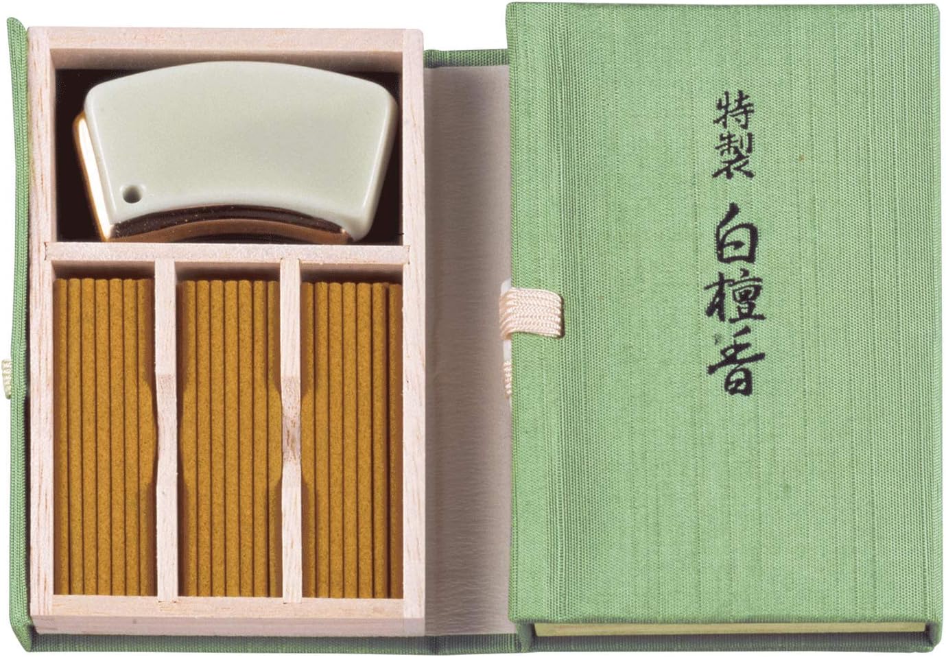 NipponKodo 日本香堂 特制白檀香 线香 书本型包装  60根入 附香立