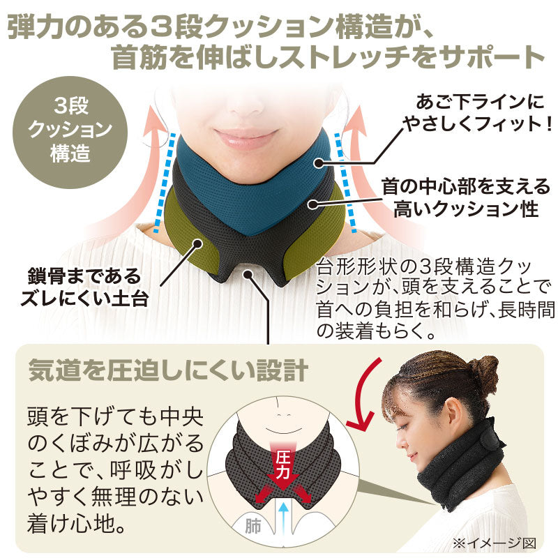 日本护颈神器 Dr.PRO颈部软垫 颈枕 护颈圈 适合低头族
