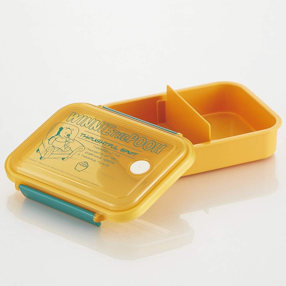 Skater 餐盒日本製小熊維尼橘色550ml