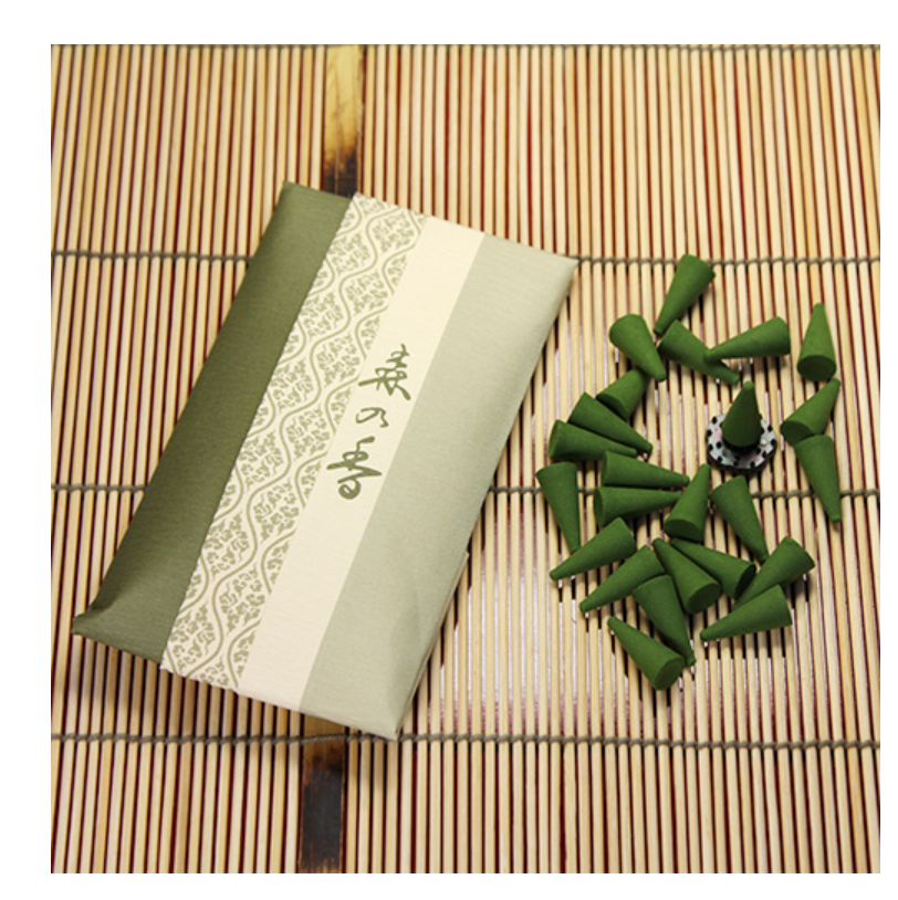 NipponKodo 日本香堂森之香顆粒型禮盒裝付簡易香托