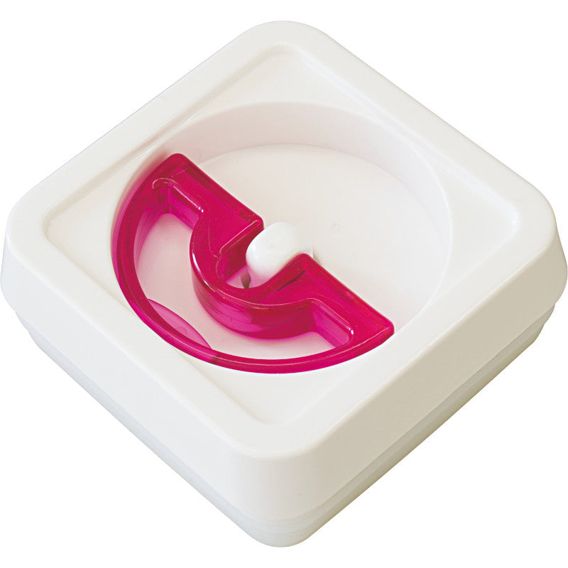 KOKUBO 可手持收納容器罐2250ml 粉紅色