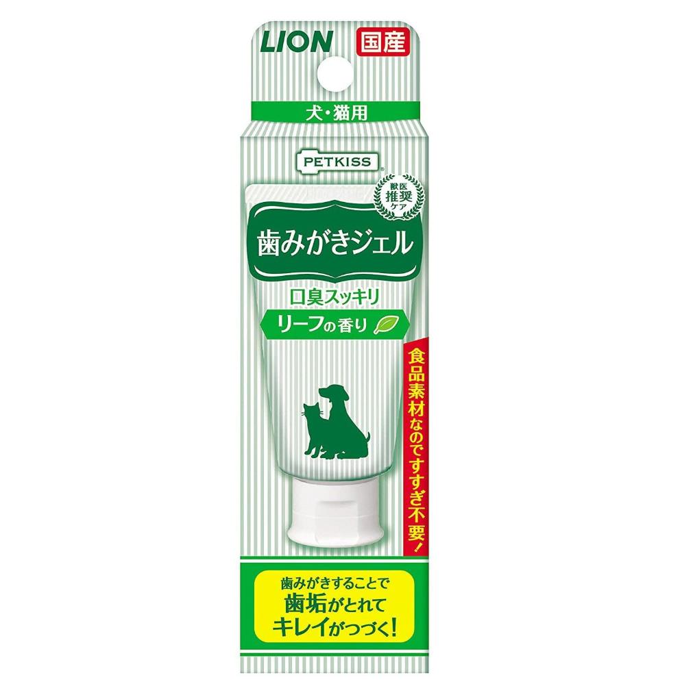 LION 獅王寵物犬貓用牙膏40g（2種味道可選）