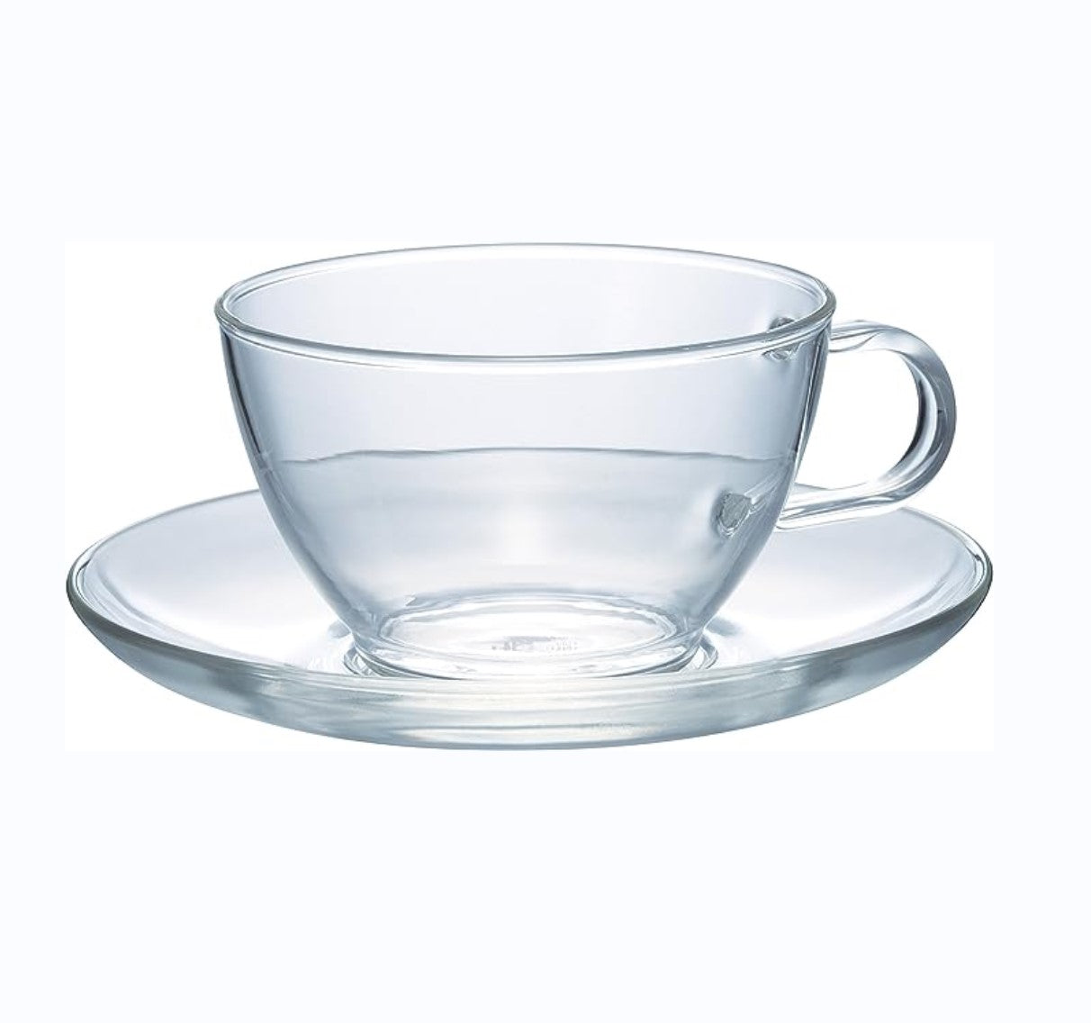 HARIO 耐熱玻璃茶杯含托盤230mll