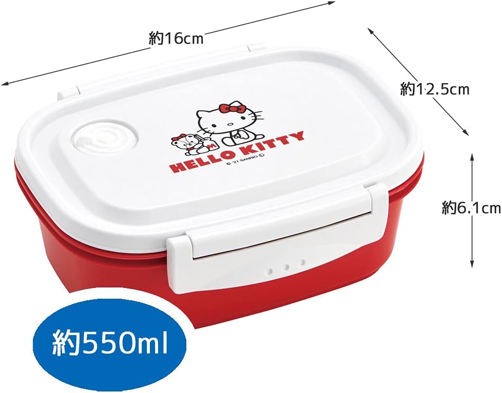 Skater 轻量饭盒 M 日本制 550ml（3种款式可选）
